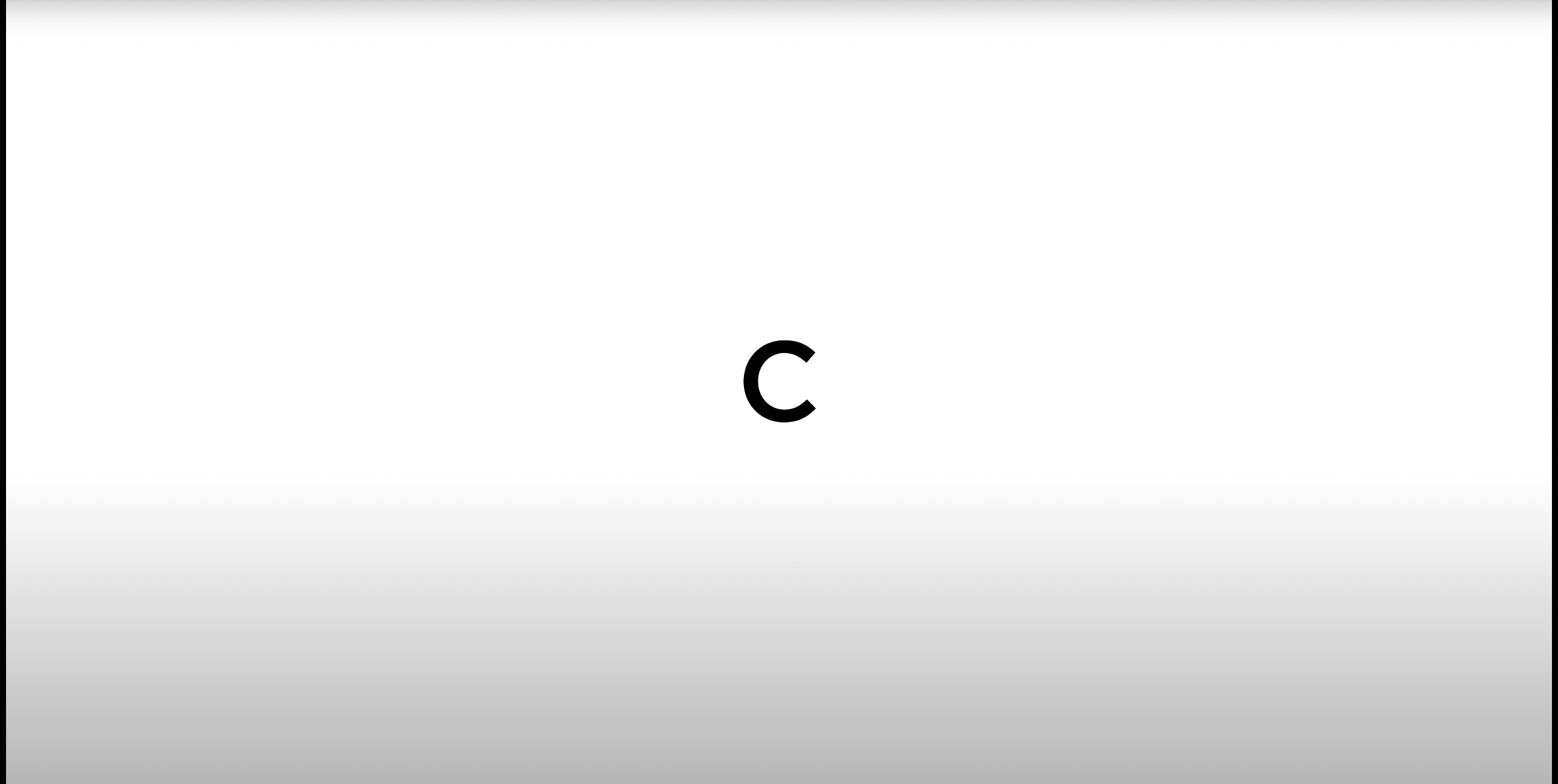 CS50's First Title Card - C