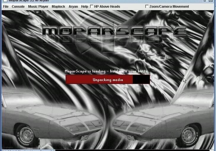 MoparScape's loading screen